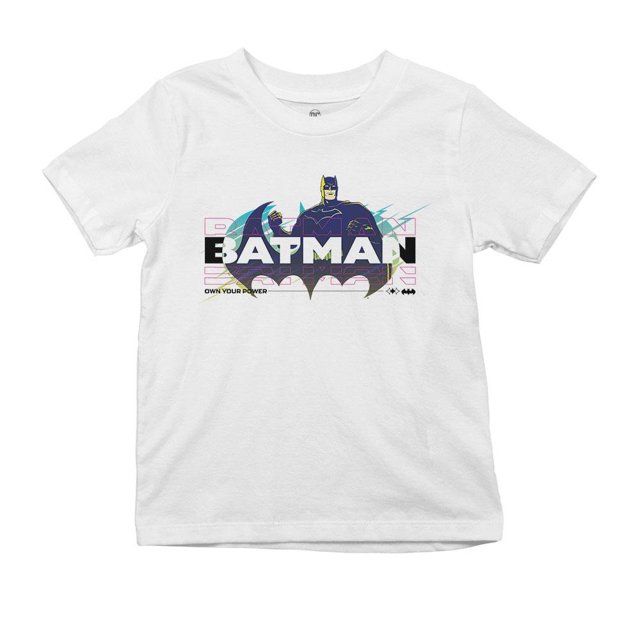 Playera Fan Army Talla 6 Batman Your Power playera manga corta blanco