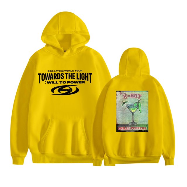 ATEEZ Towards The Light Will To Power World Tour Trendy hooded For Unisex
