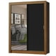 thumbnail image 1 of Ropero Closet Madesa Dallas Plus 2 Puertas Corredizas con Espejo 4 Cajones MN, 1 of 5