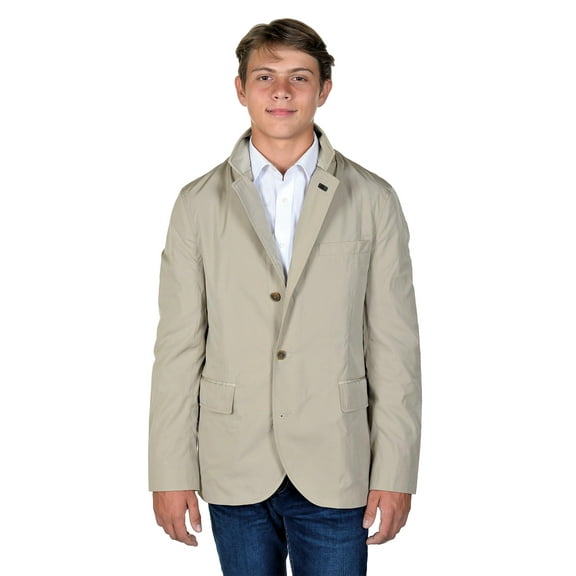 Hickey Freeman Men's Mahogany Collection Dean Jacket in Tan, Medium