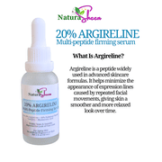 20% ArgiReline + 10% Multi-Peptides Matrixyl 3000 + 100% Strength Hyaluronic Acid Serum for Skincare - Serums Clear No Fragrance Lightweight Moisturizer