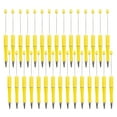 thumbnail image 7 of WuPing 30 Pcs Pens Beadable Pens 1.0mm Black Ink DIY Pens Halloween Pens Ballpoint Pens (Black, Gold, Blue, White, Yellow), 7 of 7