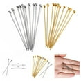 thumbnail image 4 of 50pcs Stainless Steel Round Head Pins for Personalized For Jewelry Making, 4 of 4