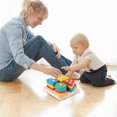 thumbnail image 5 of Wooden Sorting & Stacking Toy Shape Sorter Block Puzzles Toys for Toddlers, 5 of 5
