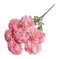 thumbnail image 2 of Carnations Artificial Flowers, Real Touch Carnation Flowers with Stems for Wedding, Home, Table Centerpieces, Floral Arrangements, Wedding Bouquets for Bride, Pink, 2 of 8