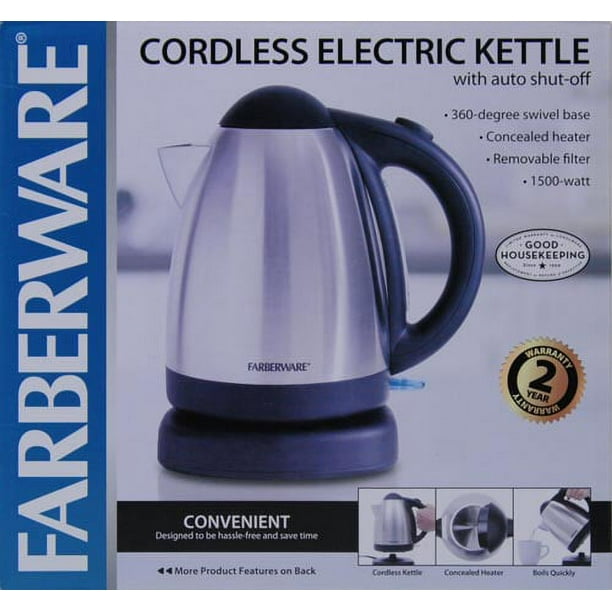 Farberware Stainless Steel Liter Kettle Walmart Business