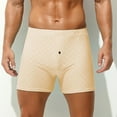 thumbnail image 5 of APEXFWDT Men's Underwear Comfortable Soft Breathable Everyday Boxer Briefs with Button for men, 5 of 5