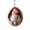 B, variant on SLYNSHome Lifelike Christmas Turtle Ornament - 3.1 inch - Xmas Animals in Eggs Hanging Pendant Christmas Tree Acrylic Decoration