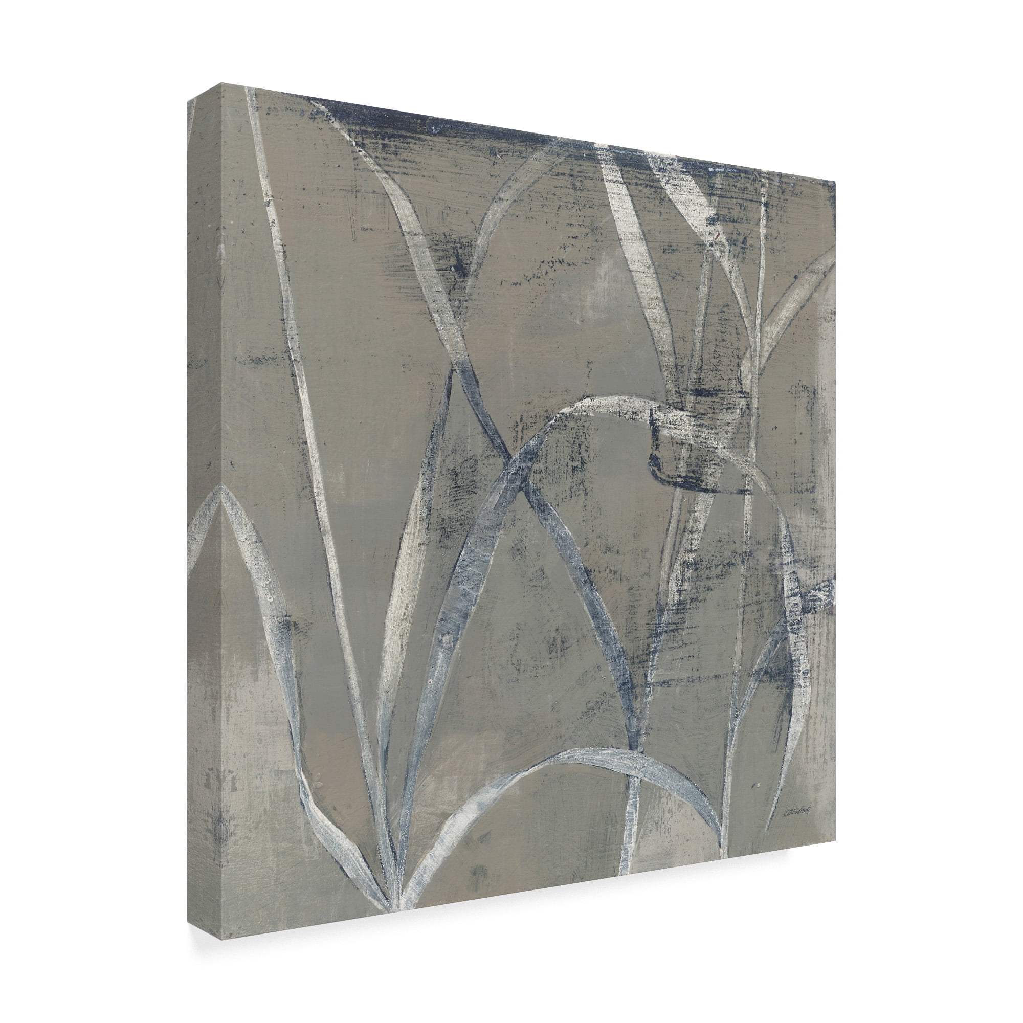 Trademark Fine Art 'In the Garden II Gray' Canvas Art by Kathrine Lovell