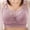 Purple 3, variant on TUGOXIE No Wire Bras for Women Plus Size Beige Lightweight Nylon Womens Bra,Size 44C