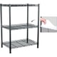 thumbnail image 1 of Estantes de almacenamiento de 3 niveles, unidad de estantes de alambre, organizador de estantes de metal ajustables de pie, estantes de almacenamiento para restaurante, garaje, despensa, cocina,, 1 of 7