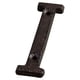 thumbnail image 5 of Placa de puerta decorativa Moyic de hierro negro B17--I 2Conjunto, 5 of 6