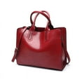 thumbnail image 1 of Bolsos de mujer Bolsos tipo cubo Bolsos grandes Bolsos de hombro para adolescentes Bolsos cruzados con correa ancha, 1 of 6