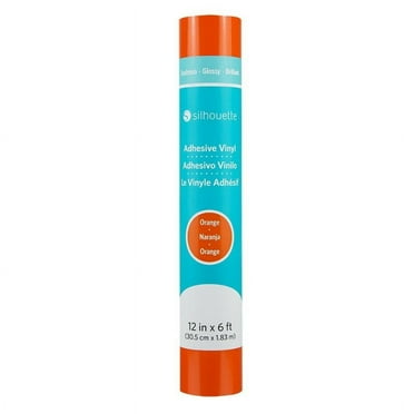 Silhouette Glossy Permanent Vinyl - 12" - Orange