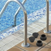 2 Pcs Rubber Stopper for Swimming Pool Underwater Ladder Bumper