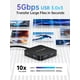 thumbnail image 5 of Cable largo USB C Hub de 4 pies 10 Gbps, adaptador multipuerto con 4K 60Hz HDMI, 100W de suministro, 5 of 7