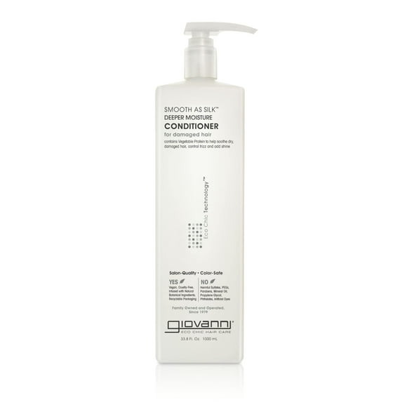Giovanni Smooth As Silk Conditioner 33.8 Fluid Ounces