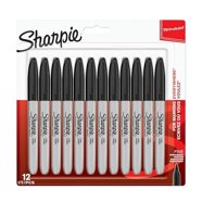 Sharpie® Ultra Fine Tip Permanent Marker, Ultra-Fine Needle Tip, Assorted Colors, 5/Set ; | Classic Paper Supply Inc