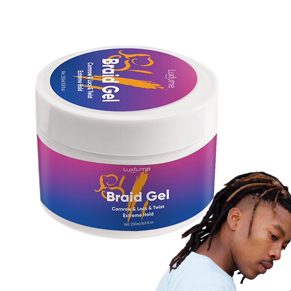 Gecorid Braid Styling Gel 250ml Shining and Conditioning Hair Gel Extra