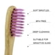 thumbnail image 5 of Juego de 10 cepillos de dientes de bambú TUNC cepillo de dientes suave biodegradable natural ecológico Sencillez, 5 of 5