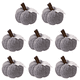 thumbnail image 1 of Cosecha Calabaza Ganchillo Calabazas Punto Otoño para Bodas (gris), 1 of 4