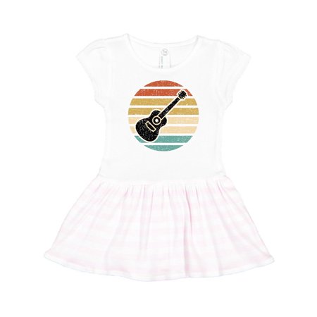 

Inktastic Guitar Music Gift for Guitarist Musician Gift Toddler Girl Dress