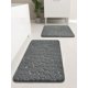 thumbnail image 3 of 1pc Blue Stone Texture Sponge Bathroom Mat, Non-slip Bath Mat, Toilet Rug, 3 of 4