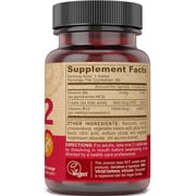 DEVA Vegan Vitamin B12 Fast Dissolve Supplement - Once-Per-Day Complex with 1000 Mcg Methylcobalamin B12, Folic Acid, B6 - Lemon Flavor - 90 Dissolvable Tablets,