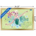 thumbnail image 3 of Disney Frozen Fever - Elsa Wall Poster, 14.725" x 22.375", Framed, 3 of 3