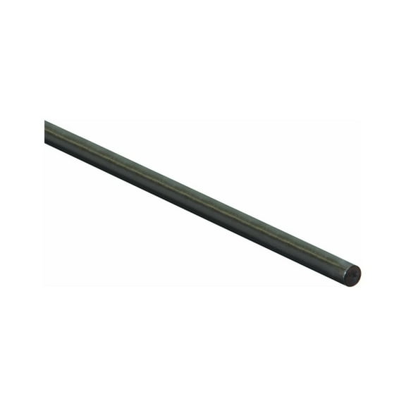 Stanley National N215-350 Stanley Wieldable Round Rod, 3/8 In Dia X 48 In L, Cold Rolled Steel 3/8" x 48"