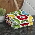 thumbnail image 6 of T-fal Print Fiber Reactive Kitchen Towel, Two Pack, Apples, 6 of 6