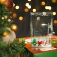 thumbnail image 6 of Snow Tales Lamp, Night Street Lamp Christmas Snow Scene Light DIY Materials, Snow Globe Night Light (Santa Claus), 6 of 9