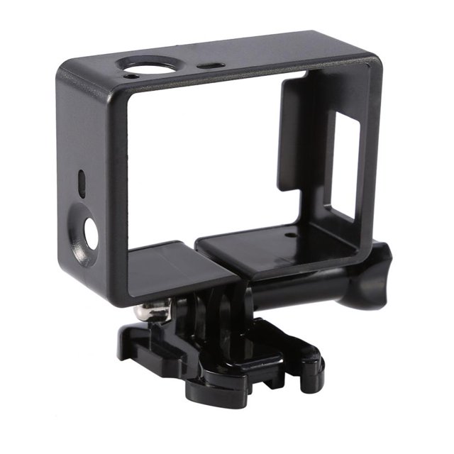 1 Pieza Soporte de Montaje de Carcasa de Marco de Borde Lateral estándar Negro, para cámara GoPro Hero 4 3, fácil de Instalar, más peque?o, más liviano, portátil para Llevar Unbranded YSOT20500