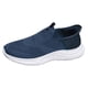 thumbnail image 1 of Zapatillas de deporte de punto para hombre zapatos casuales transpirables para caminar zapatos deportivos antideslizantes para exteriores, 1 of 9