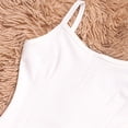 thumbnail image 5 of Miluxas Girl's V-Front Camisole Dance Leotard White 14-15Years, 5 of 7