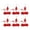 Red, variant on Camping Rope with Ratchets Pulley, Quick Setups Outdoor Guy Line Adjusted Tent Tie Downs Rope Hangers for Canopy, Kayak