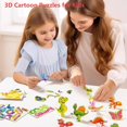 thumbnail image 2 of 30PCS Flowarmth Puzzle, 3D Cartoon Puzzles for Kids Ages 4-8, Educational 3D Cartoon Puzzle, 30PCS Not Repeating 3D Puzzles for Kids, DIY 3D Animal Jigsaw Puzzles Art Crafts Gifts (Plane Tanks), 2 of 7