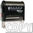 thumbnail image 1 of Large Self-Inking Copy Stamp (Outline Text) with Orange Ink, 1 of 4