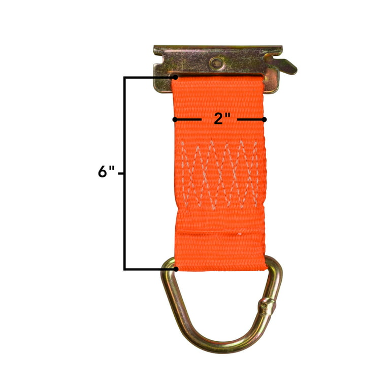 CargoSmart 6673 X-Track Rope Ring Tie Down Strap, 2,000 lb Strength, Size: Each