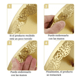 thumbnail image 3 of Juego De Soportes De Metal Para Pasteles Y Postres, 7 Pzs. Dorado, 3 of 5