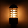 thumbnail image 3 of Matsuzay Lámpara de pared impermeable 12W cubierta redonda Vintage cabeza única jardín luz exterior pared negro IP65 exterior E27 enchufe Iluminación y accesorios Numero 3 Matsuzay HA025536-03, 3 of 6