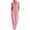 Pink, variant on Tqcoqu Rompers for Womens,Summer Short Sleeve Half Zip Lapel Collar Tunic One Piece Jumpsuit with Pockets,Coffee Women's S-XXXL