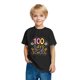 thumbnail image 5 of Fiudx Camiseta para Niños, Blusa Escolar de Tela Suave, Blusa Informal Cuello Redondo, Camisa de Verano de Manga Corta, Atuendo Diario, Moda para Niños y Niñas, 95 % Poliéster., 5 of 6