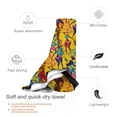 thumbnail image 3 of Salouo Dancing African Womens Pattern 1 Pack Bath Towel, Quick Drying Towels Premium Towels for for Body, Sport, Yoga, SPA, Fitness-31.5"x63", 3 of 8