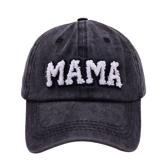 Mama Hat for Women, Gifts for Mom, New Mom, Mom to Be, Adjustable Washed Distressed Baseball Cap