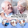 thumbnail image 6 of Rechargeable Hearing Aids for Seniors with Noise Cancelling,Hearing Loss Hearing Amplifiers,Digital Hearing Aid,Sound amplifier with Volume Control,Sliver, 6 of 8