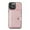 Pink, variant on Allytech 2 in 1 Detachable Wallet Case for iPhone 14 Pro, [Support Wireless Charging] [4 Card Slots & 2 Cash Pocket], Retro PU Leather Magnetic Closure Shockproof Anti-Drop Slim Case, Pink
