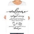 thumbnail image 3 of Koyal Wholesale Unplugged Ceremony Large Wedding Canvas Guestbook Alternative,We Invite You To Be Fully Present, 3 of 4