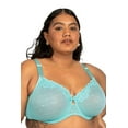 thumbnail image 2 of Curvy Couture Sheer Whisper Unlined Underwire 1368, 2 of 8