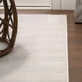 thumbnail image 4 of JONATHAN Y SANDSTONE 2 x 8 Runner Rug, Aelius Scandinavian Abstract Sun Two-Tone - White/Cream, SND101B-28, 4 of 7
